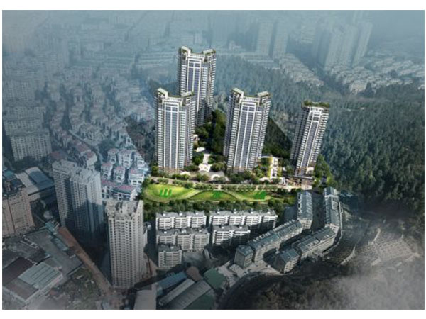 山水緣四期鳥瞰圖 山水緣四期鳥瞰圖